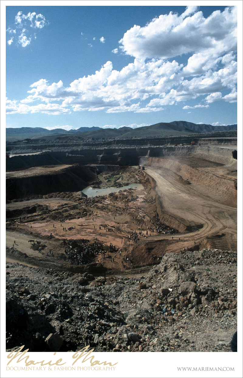 Deep beneath the steppe