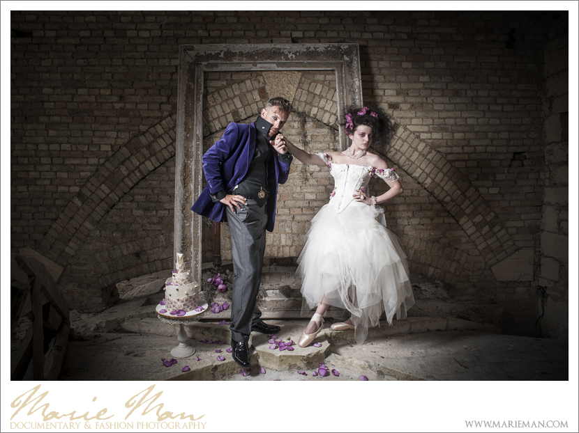 GAlternative Wedding Inspiration by Marie Man