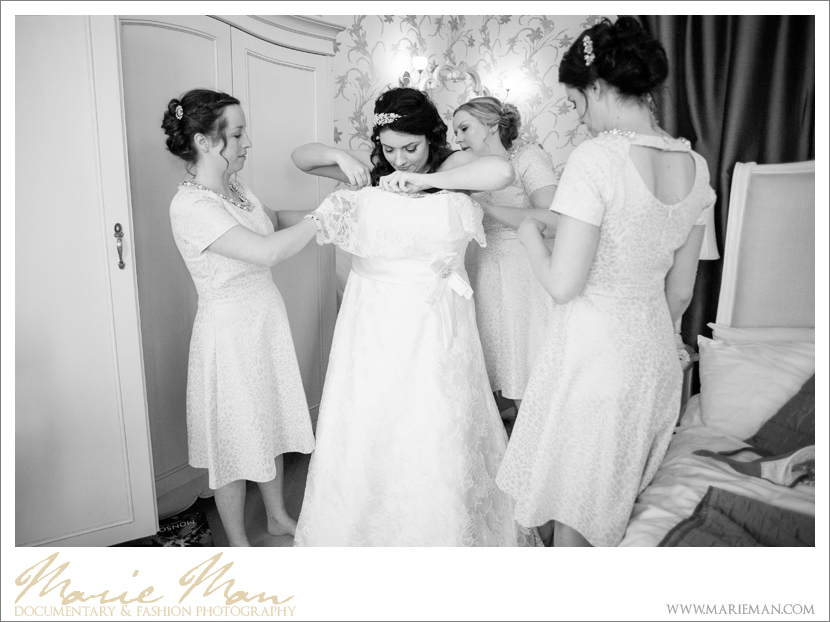 Chateau Impney Droitwich Documentary Wedding Photography by Marie Man