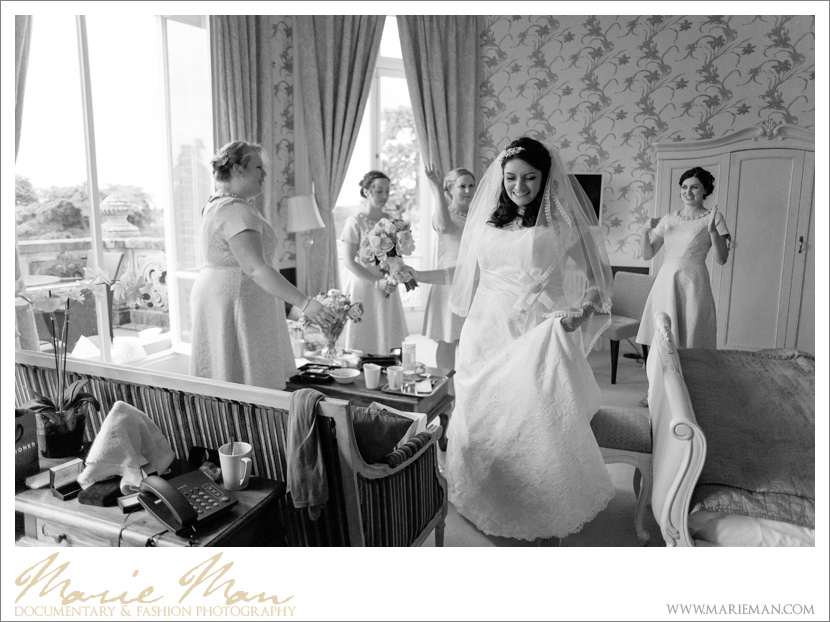 Chateau Impney Droitwich Documentary Wedding Photography by Marie Man