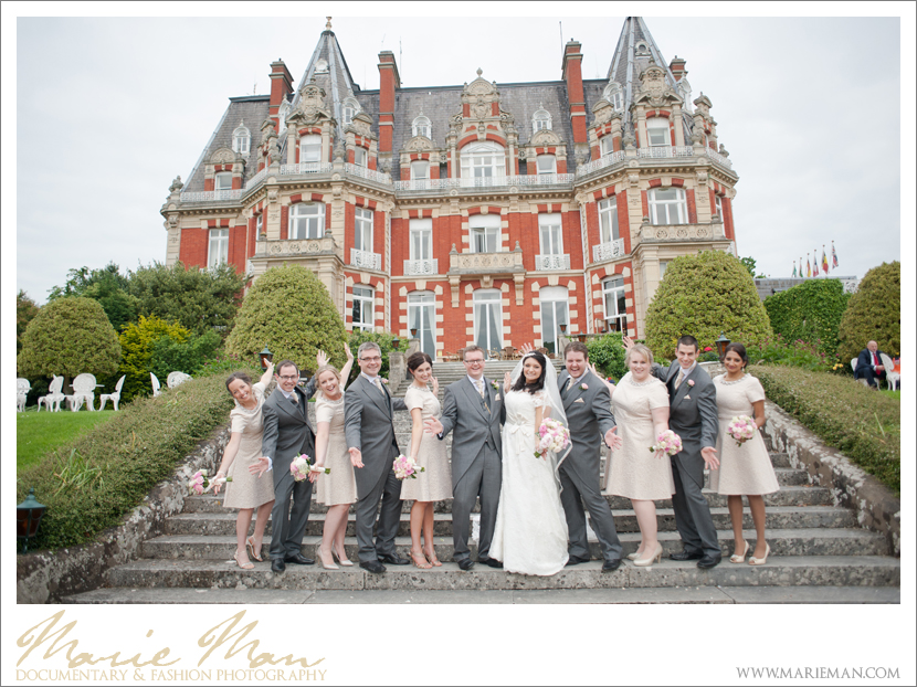 Chateau Impney Droitwich Documentary Wedding Photography by Marie Man