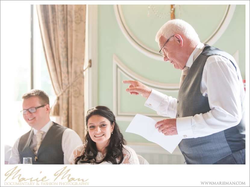Chateau Impney Droitwich Documentary Wedding Photography by Marie Man