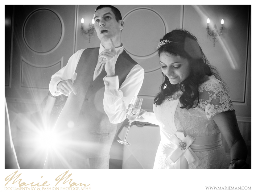 Chateau Impney Droitwich Documentary Wedding Photography by Marie Man
